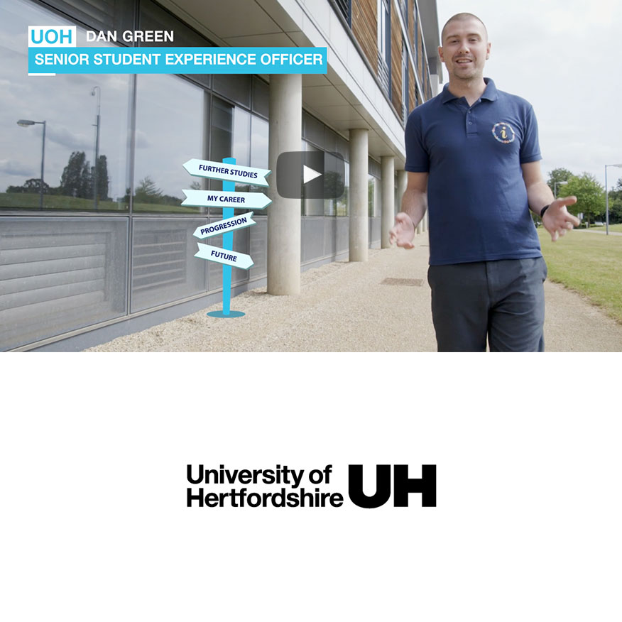 Education video for University of Hertfordshire